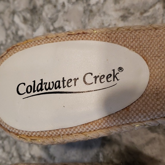 Coldwater Creek wedge slide sandal - Picture 2 of 9